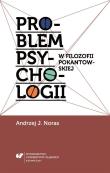 Okładka książki Problem psychologii w filozofii pokantowskiej