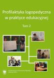 Profilaktyka logopedyczna w praktyce edu. T.2. Autor: Moćko Natalia, red. Katarzyna Węsierska. Dadada.pl Okładka książki Profilaktyka logopedyczna w praktyce edu. T.2