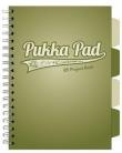 Opakowanie Project Book Olive Green B5/200K kratka oliwkowy