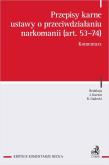 Okładka książki Przepisy karne ustawy o przeciwdziałaniu...