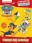 Okładka książki Psi Patrol. Naklejki na numerki cz.3