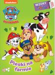 Okładka książki Psi Patrol. Wzory i Kolory 3. Pieski na farmie