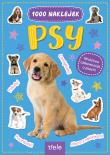 Psy. 1000 naklejek. Autor: Opracowanie zbiorowe. Dadada.pl Okładka książki Psy. 1000 naklejek