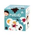Pucio. Puzzle: Co tu pasuje?. Autor: Galewska-Kustra Marta. Dadada.pl Okładka książki Pucio. Puzzle: Co tu pasuje?
