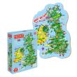 Opakowanie Puzzle 100 Mapa Wielkiej Brytanii i Irlandii