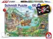 Opakowanie Puzzle 100 Zatoka piratów + flaga G3