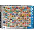 Opakowanie Puzzle 1000 Autobusy VW