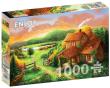 Opakowanie Puzzle 1000 Chatka o zmierzchu