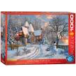 Opakowanie Puzzle 1000 Christmas Cottage 6000-0790