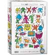 Opakowanie Puzzle 1000 Collage by Keith Haring 6000-5513