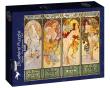 Opakowanie Puzzle 1000 Cztery sezony, Alfons Mucha