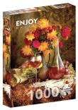 Opakowanie Puzzle 1000 Dalie i wino