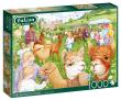 Zdjęcie produktu Puzzle 1000 Falcon Spacer z alpakami G3