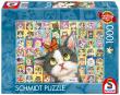 Opakowanie Puzzle 1000 Kocia mimika