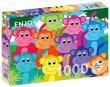 Opakowanie Puzzle 1000 Kolorowe małpy