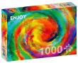 Opakowanie Puzzle 1000 Kolorowy wir gradientu