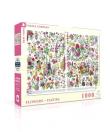 Opakowanie Puzzle 1000 Kwiaty, Collage