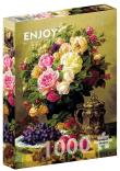 Opakowanie Puzzle 1000 Martwa natura z różami, Jean-Baptiste