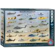 Opakowanie Puzzle 1000 Military Helicopters 6000-0088