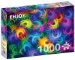 Opakowanie Puzzle 1000 Neonowe pióra