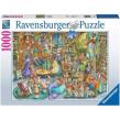 Opakowanie Puzzle 1000 Pólnoc w bibilotece