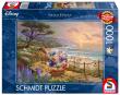 Opakowanie Puzzle 1000 PQ Kaczor Donald & Daisy T. Kinkade 111120