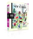 Opakowanie Puzzle 1000 Psie zabawy w parku, New Yorker