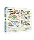 Opakowanie Puzzle 1000 Ryby, Collage