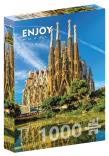 Opakowanie Puzzle 1000 Sagrada Familia/Barcelona/Hiszpania