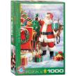 Opakowanie Puzzle 1000 Santa with Sled by Simon Tread 6000-5639
