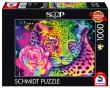 Opakowanie Puzzle 1000 Sheena Pike Kolorowy lampart