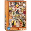 Opakowanie Puzzle 1000 Stare plakaty Teatry i opery