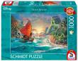 Opakowanie Puzzle 1000 Thomas Kinkade, Vaiana: Skarb oceanu