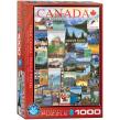Opakowanie Puzzle 1000 Travel Canada Vintage Poste 6000-0778