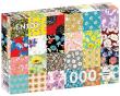 Opakowanie Puzzle 1000el Kwiecisty patchwork
