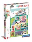 Opakowanie Puzzle 104 Maxi Super Kolor Home sweet home