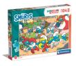 Opakowanie Puzzle 104 Maxi Super Kolor Smurfs Puffi