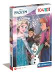 Opakowanie Puzzle 104 Super Kolor Disney Frozen