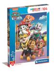 Opakowanie Puzzle 104 Super Kolor Paw Patrol
