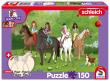 Opakowanie Puzzle 150 Schleich Klub jeździecki + figurka