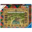 Opakowanie Puzzle 1500 Mapa Hogwartu