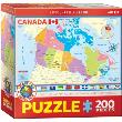 Opakowanie Puzzle 200 EG-Map of Canada for Kids 6200-0797