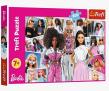 Opakowanie Puzzle 200 W świecie Barbie/Mattel Barbie TREFL