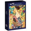Opakowanie Puzzle 2000 Kobieta z wachlarzem, Gustav Klimt