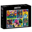 Opakowanie Puzzle 2000 Kwiaty, Romero Britto