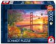 Opakowanie Puzzle 2000 PQ Spacer w pobliżu mostu Golden Gate San Francisco 112748