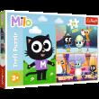 Opakowanie Puzzle 24 Maxi Przygody małego Kotka Milo 14371