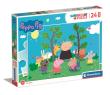 Opakowanie Puzzle 24 Maxi Super Kolor Peppa Pig