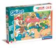 Opakowanie Puzzle 24 Maxi Super Kolor Smurfs Puffi