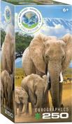 Opakowanie Puzzle 250 Elephants 8251-5787
